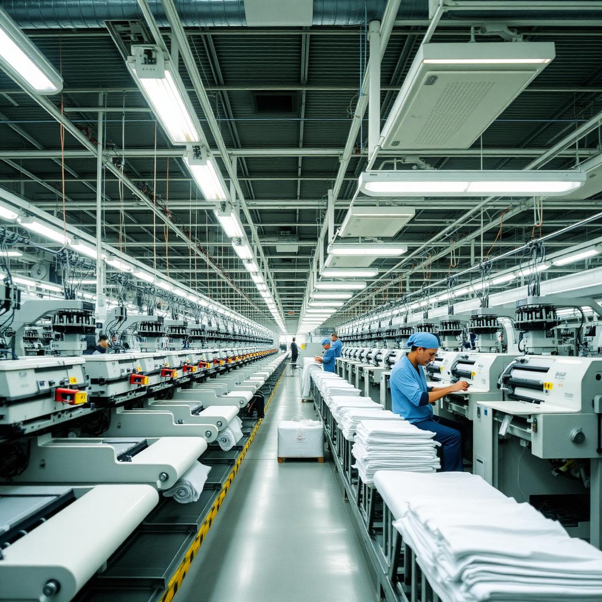 Interlining Production Floor